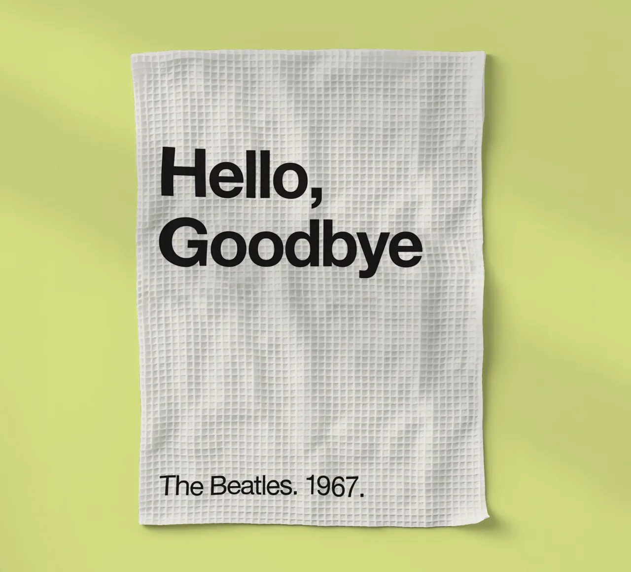 Hello, Goodbye canovaccio da cucina da Alexa Bell