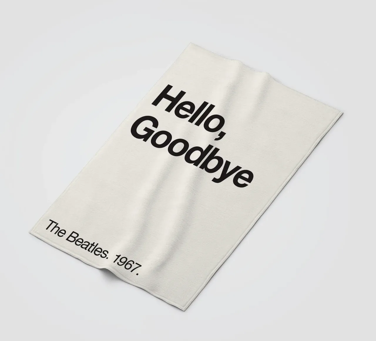 Hello, Goodbye coperta in pile da Alexa Bell
