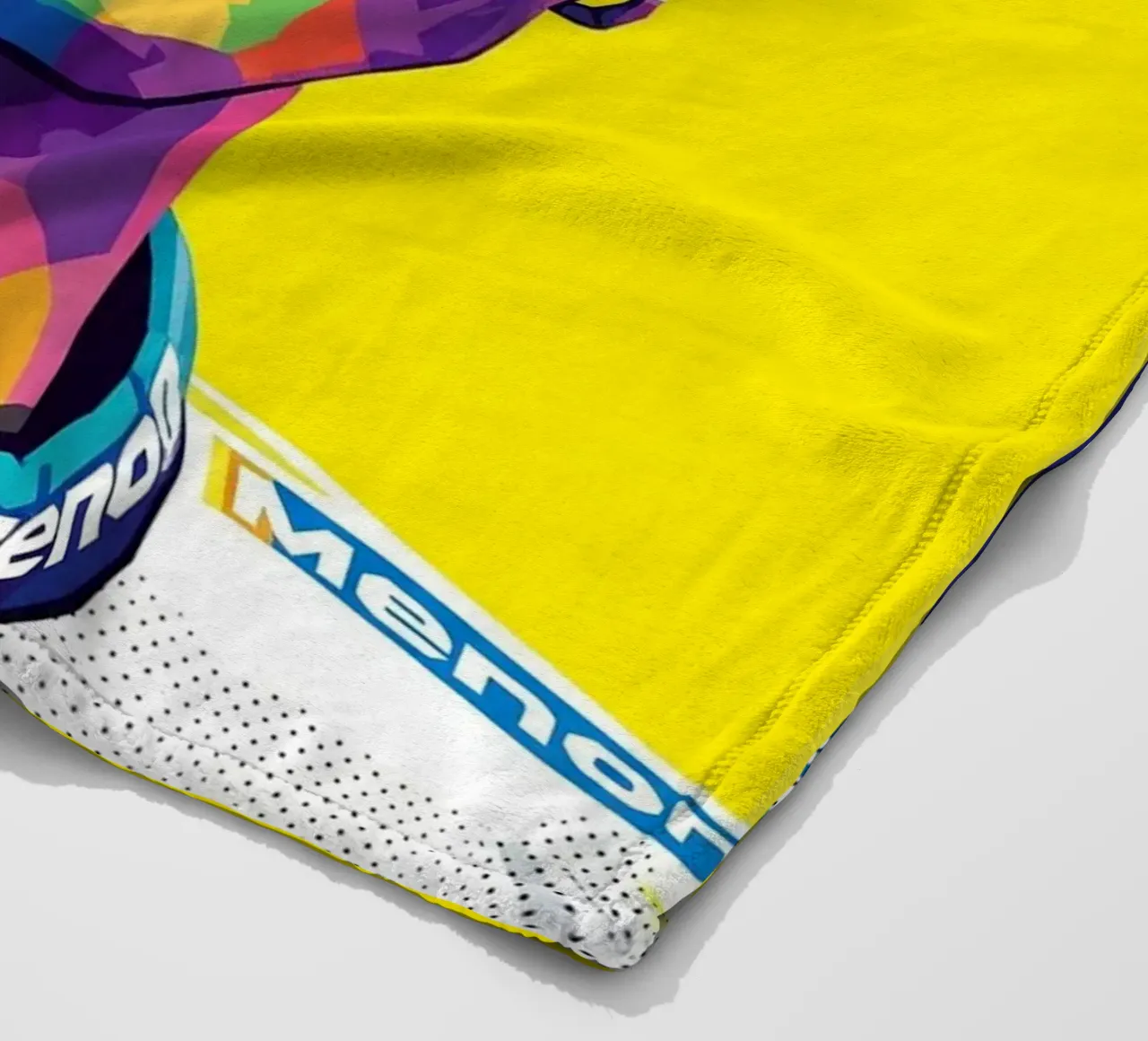 Valentino Rossi - WPAP art style (1) coperta in pile da Hantamrata