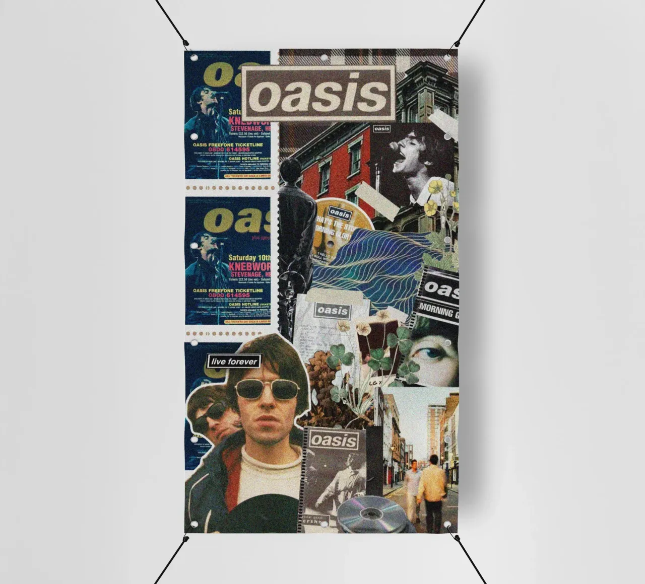Spettacolo Oasis After Dark telo in pvc da rendikeep