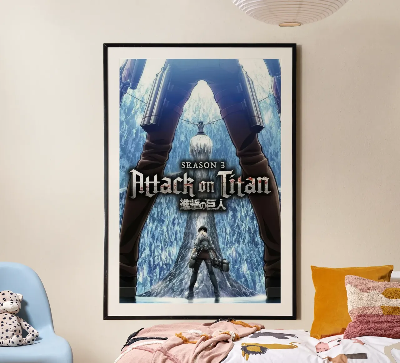 Attack On Titan - Key Art Stagione 3 poster da NImenims