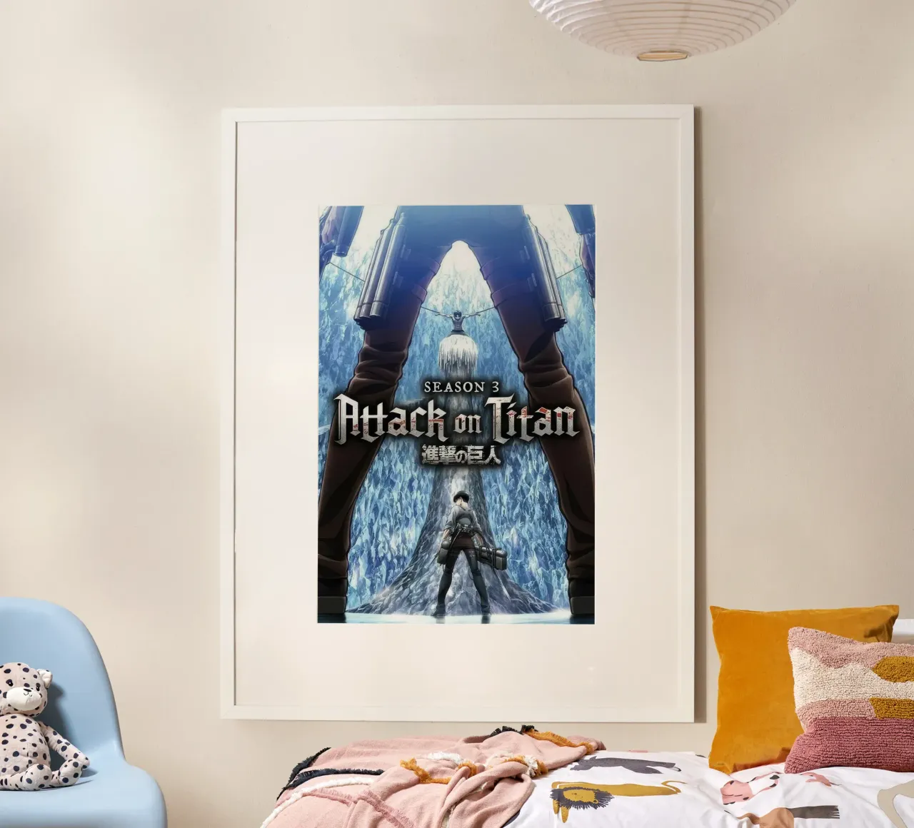 Attack On Titan - Key Art Stagione 3 poster da NImenims