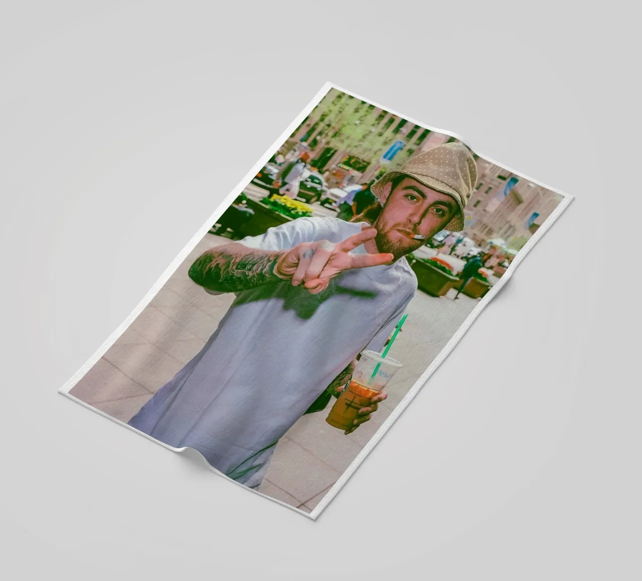 Lo stile cool di Mac Miller telo mare da softseilish