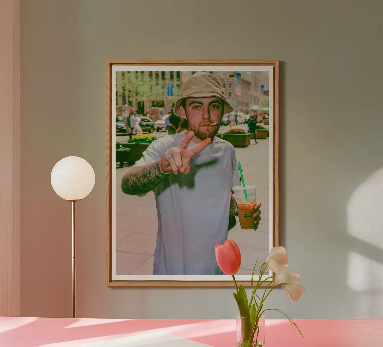 Lo stile cool di Mac Miller alluminio dibond da softseilish