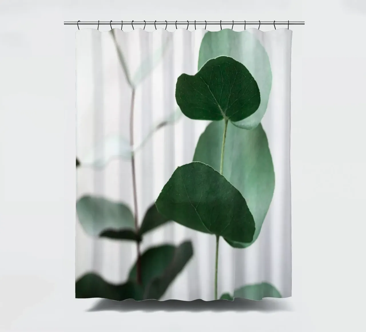 Eucalyptus 5 shower curtain by Mareike Böhmer Photography