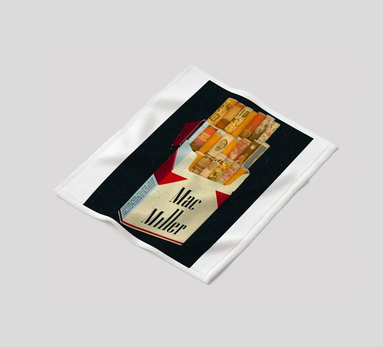 Sigaretta Mac Miller coperta in pile da softseilish