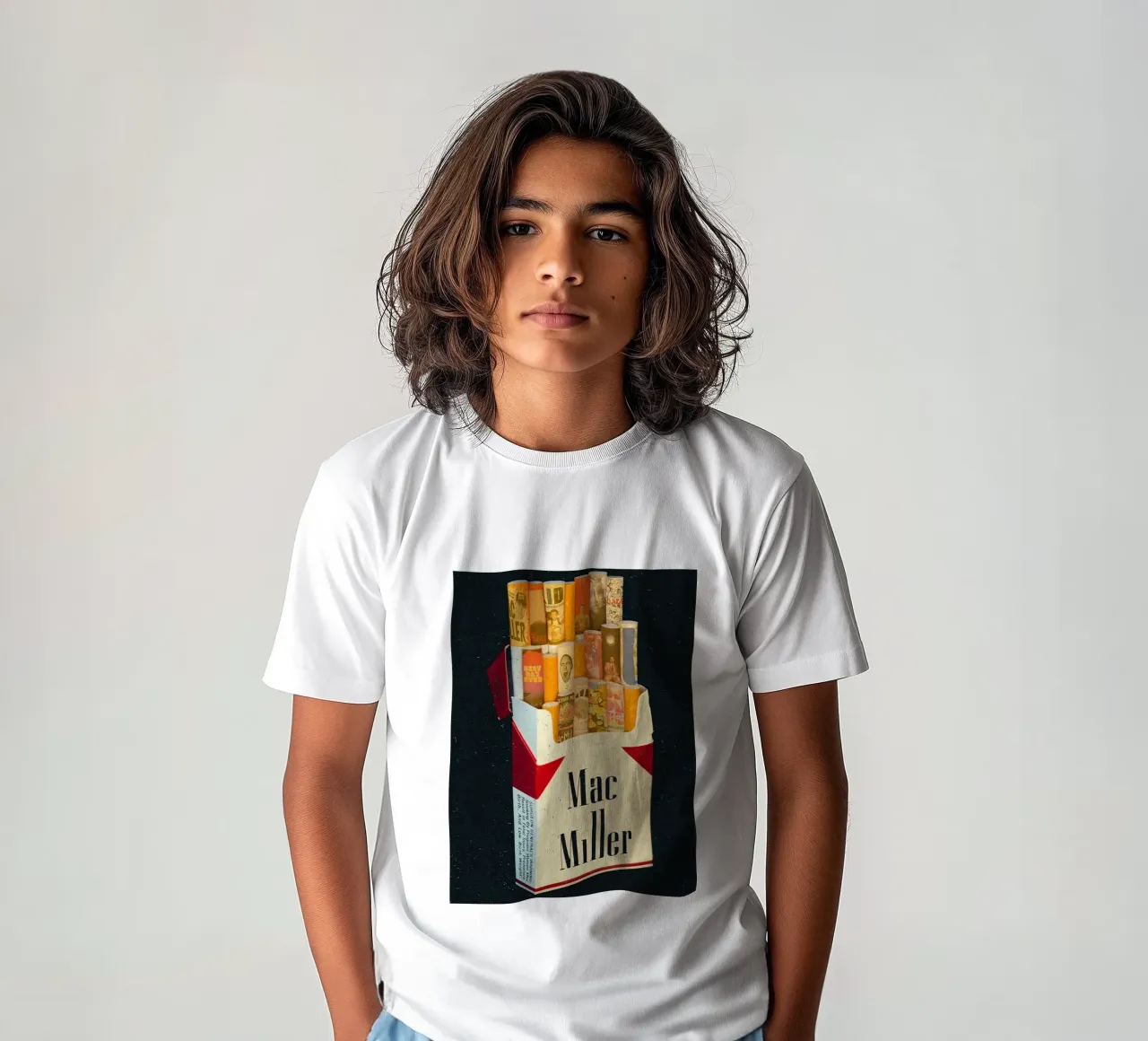 Sigaretta Mac Miller t-shirt bambini da softseilish