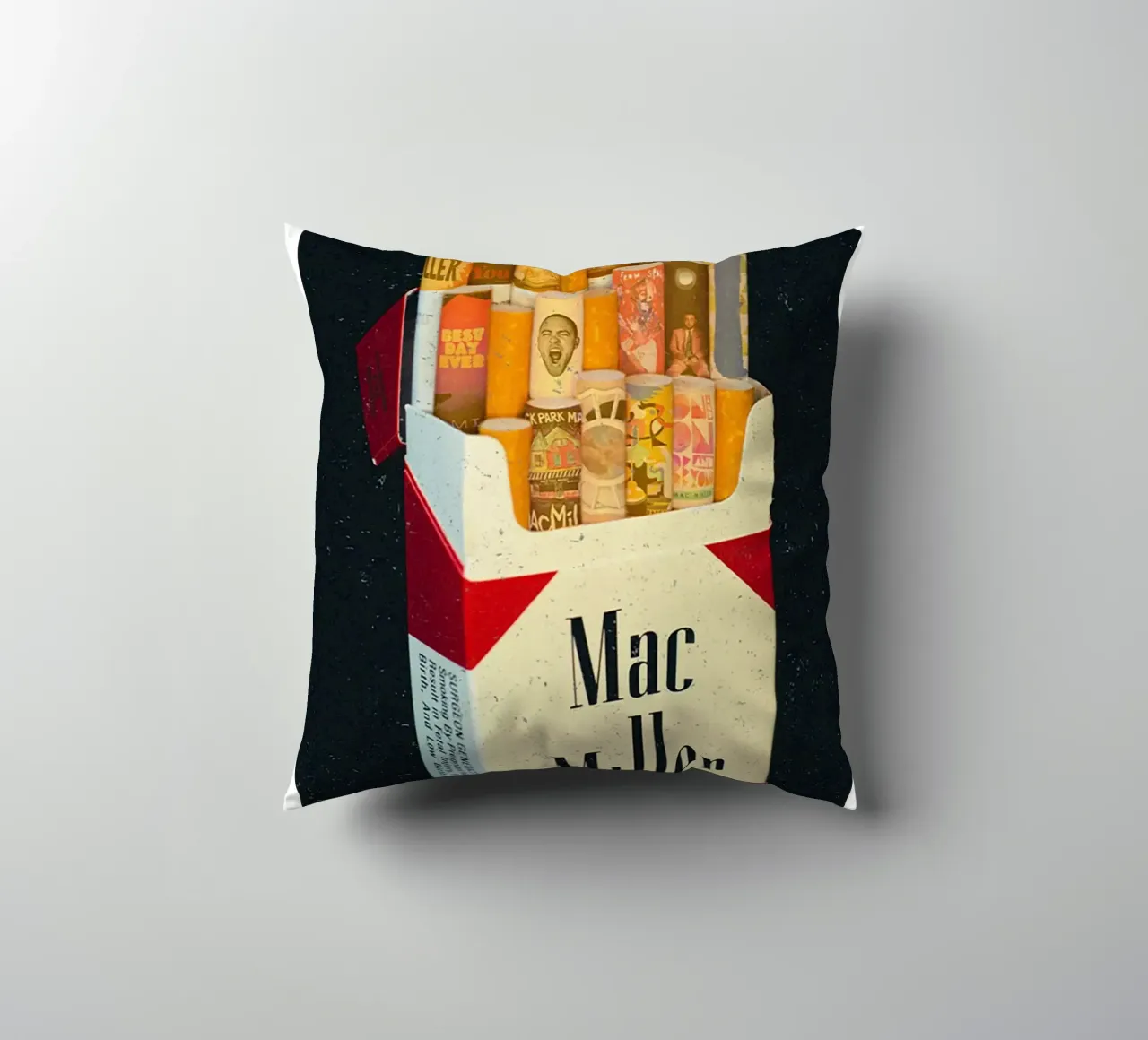 Sigaretta Mac Miller cuscino da softseilish
