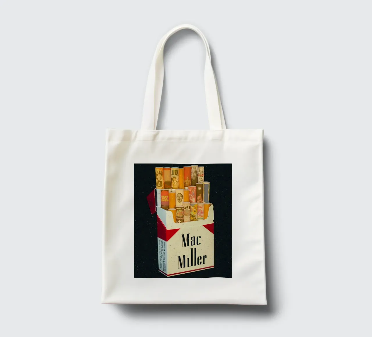 Sigaretta Mac Miller borsa in juta da softseilish