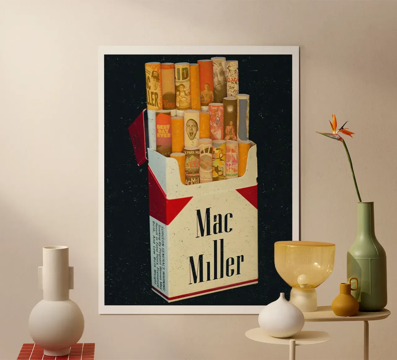 Sigaretta Mac Miller carta hahnemühle da softseilish