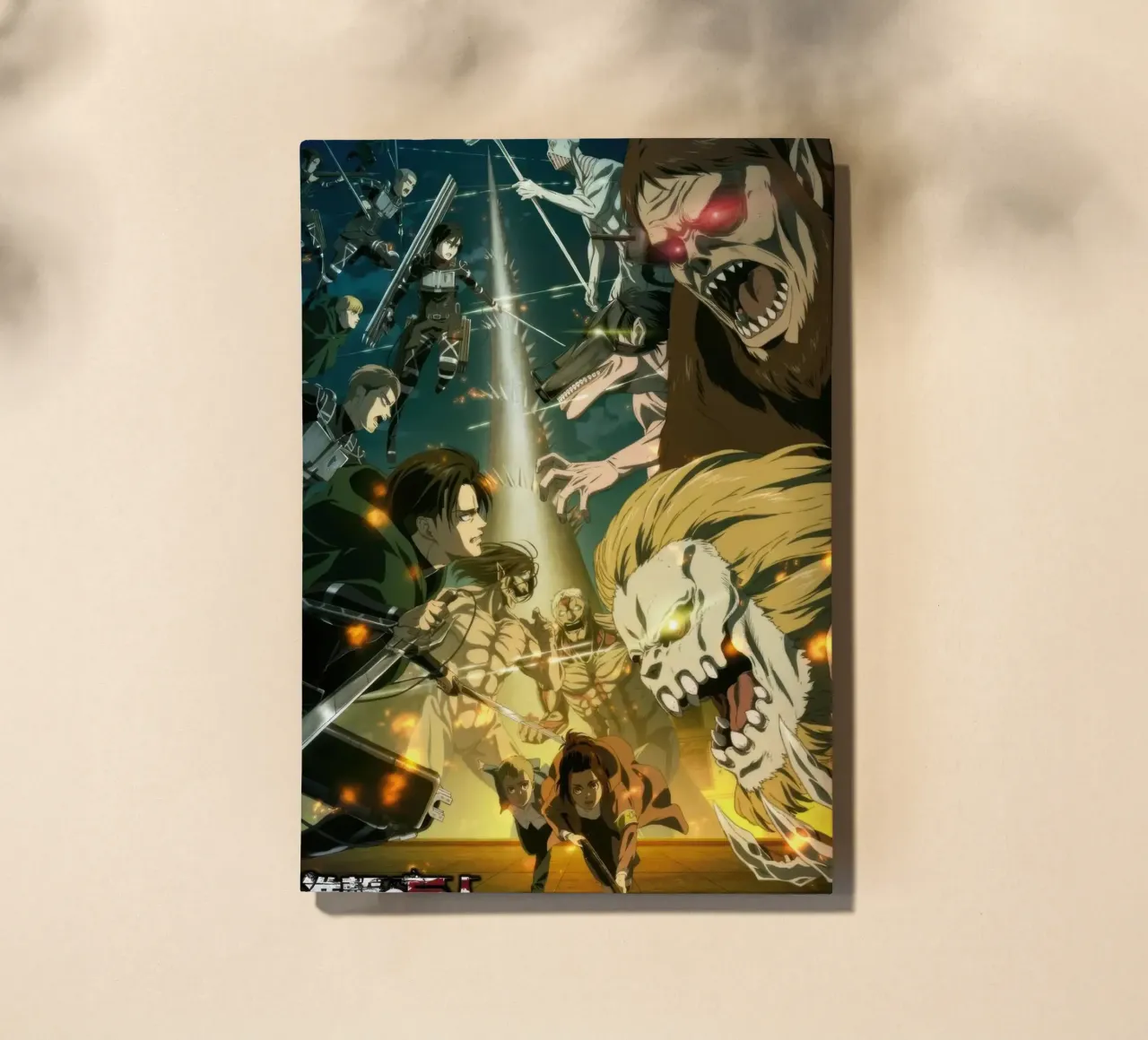 Attack on Titan - Paradis vs Marley notebook by NImenims