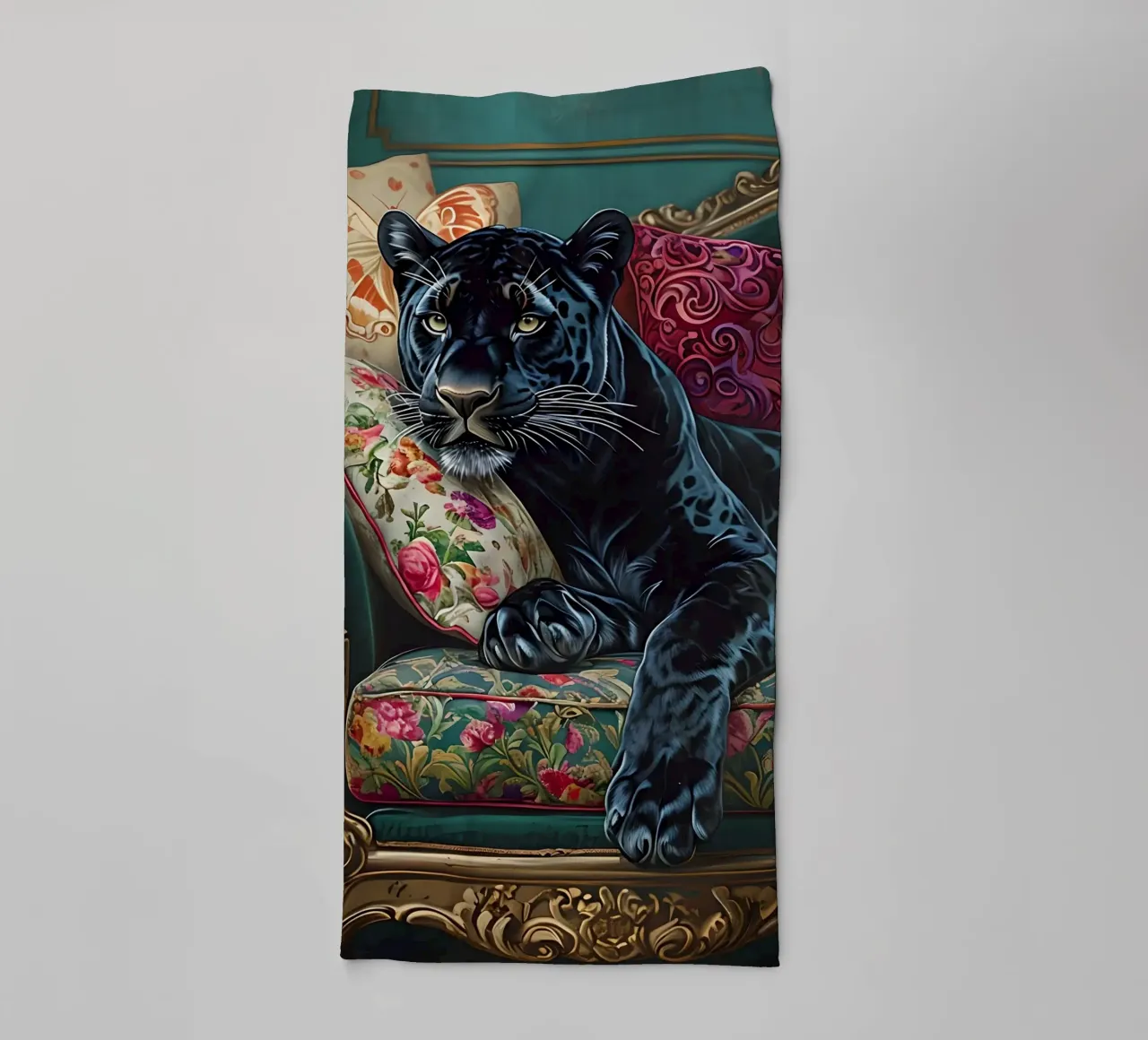 Puma su un divano di lusso asciugamano da bagno da 🥝 KIWI STORE