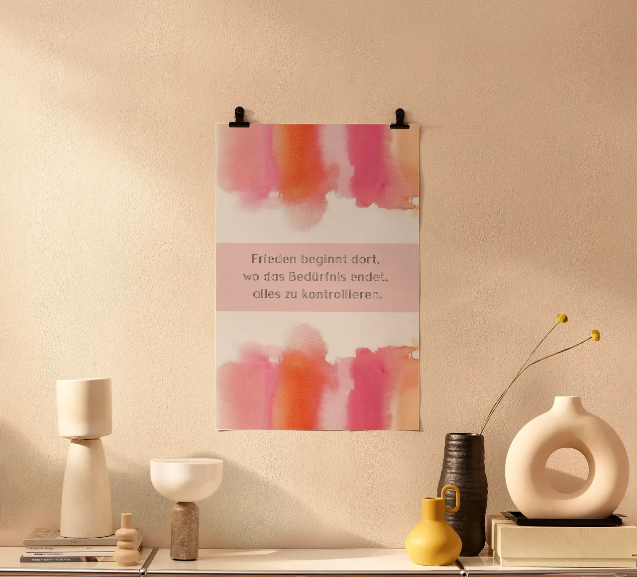 Frieden beginnt poster da AESTHETIC VIBES by Isabel