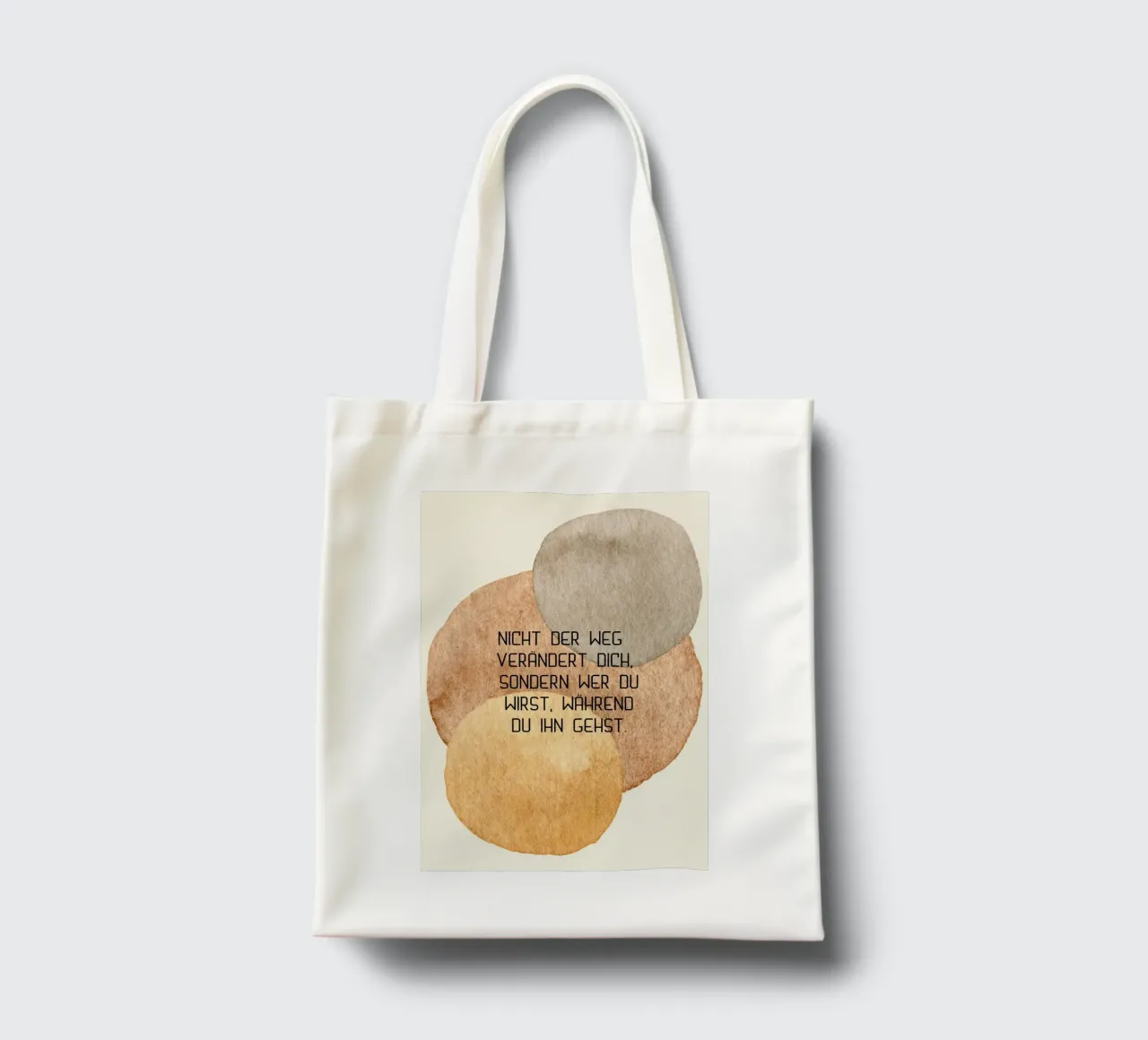 Veränderung-Weg borsa in juta da AESTHETIC VIBES by Isabel