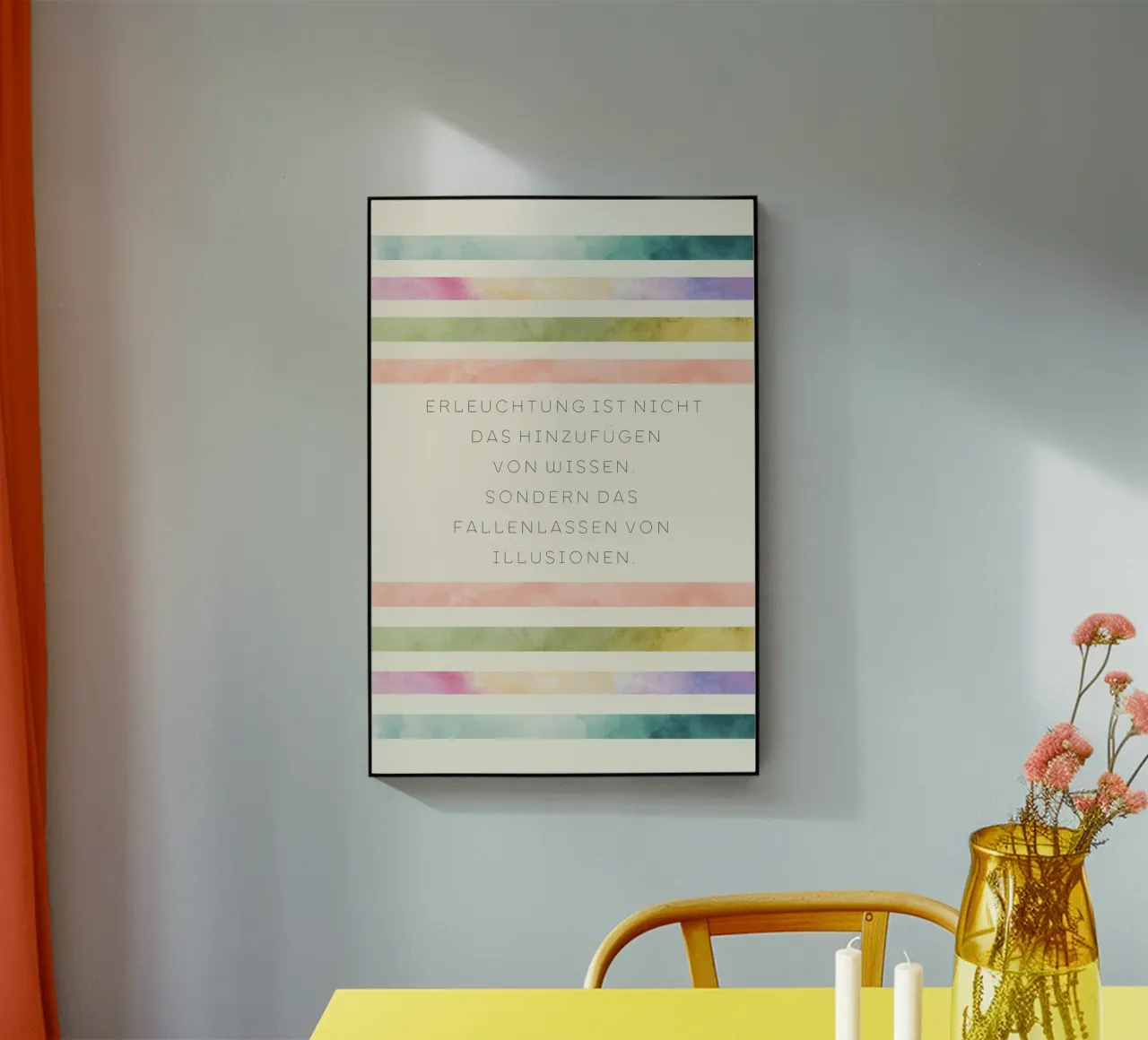 Erleuchtung plexiglass da AESTHETIC VIBES by Isabel