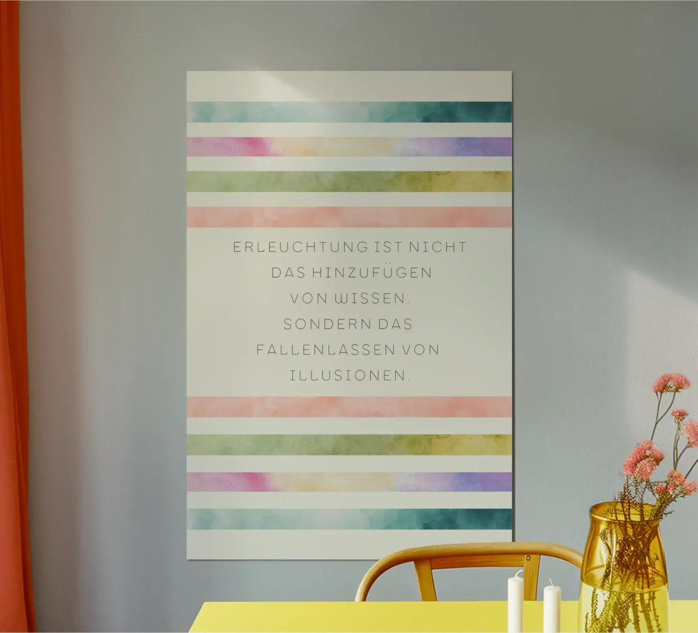 Erleuchtung poster da isabels_wunderwelt_digital_art