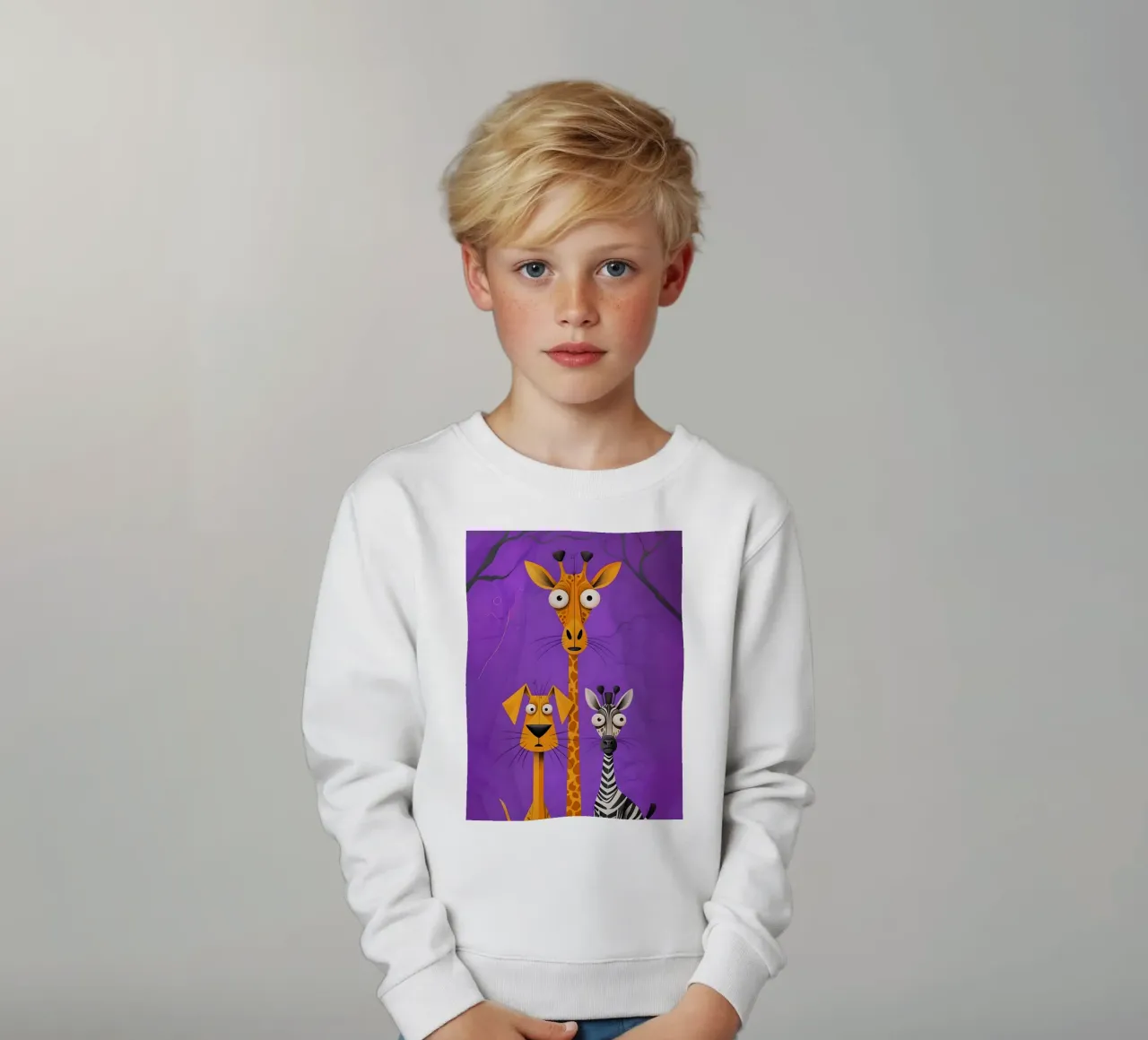 tre amici felpa bambino da 🥝 KIWI STORE