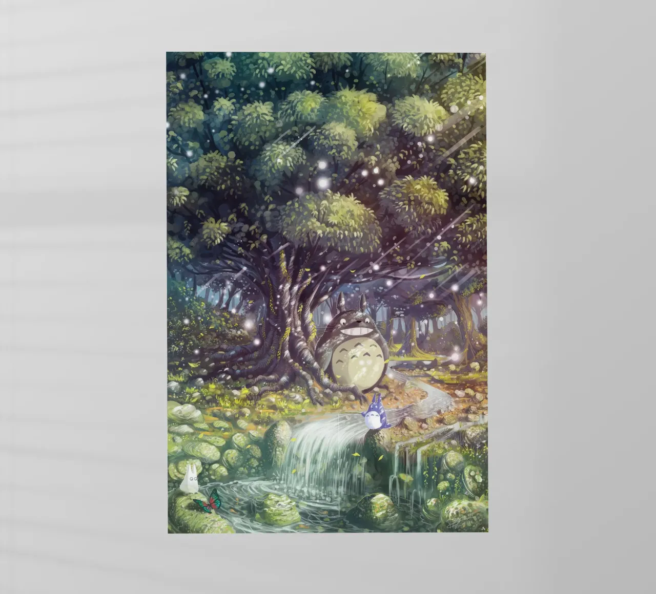 Paradiso Magico Totoro pellicola backlit da NImenims