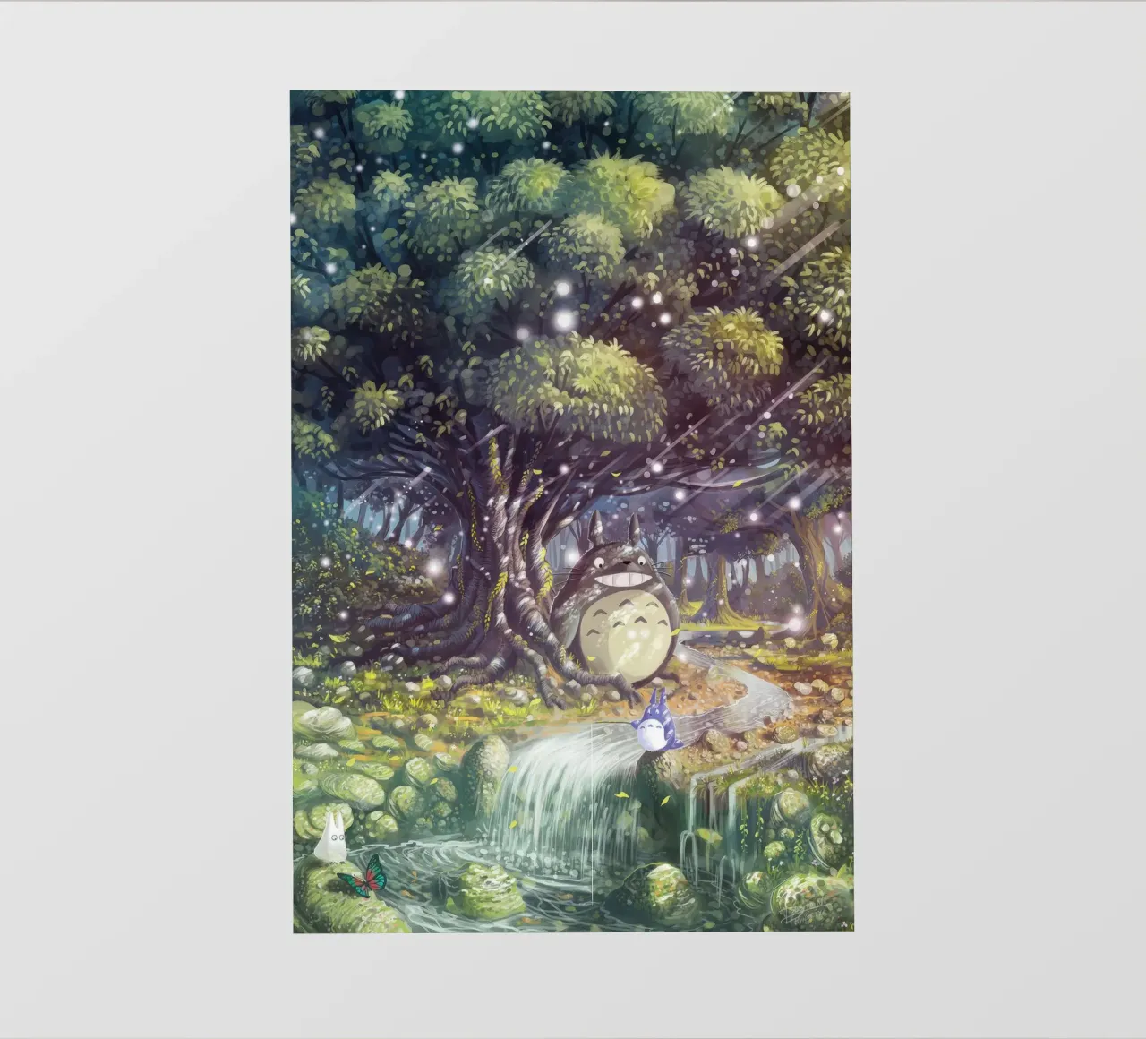Paradiso Magico Totoro pellicola backlit da NImenims