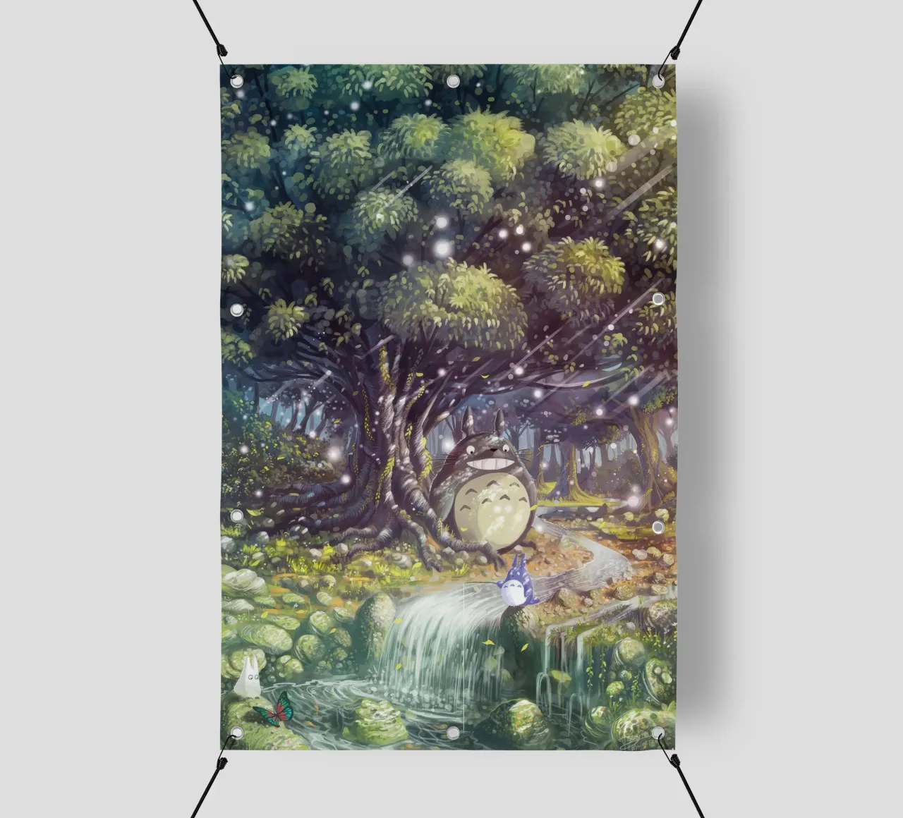 Paradiso Magico Totoro telo in pvc da NImenims