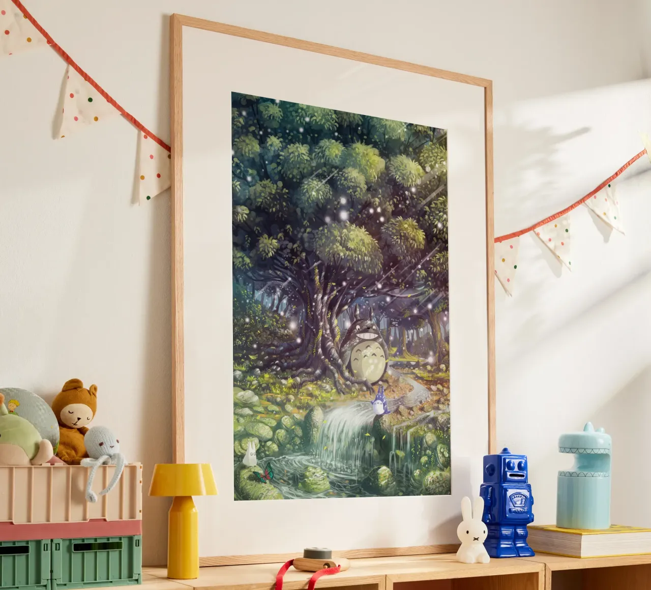 Paradiso Magico Totoro carta hahnemühle da NImenims