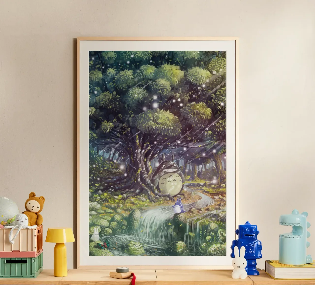 Paradiso Magico Totoro carta hahnemühle da NImenims
