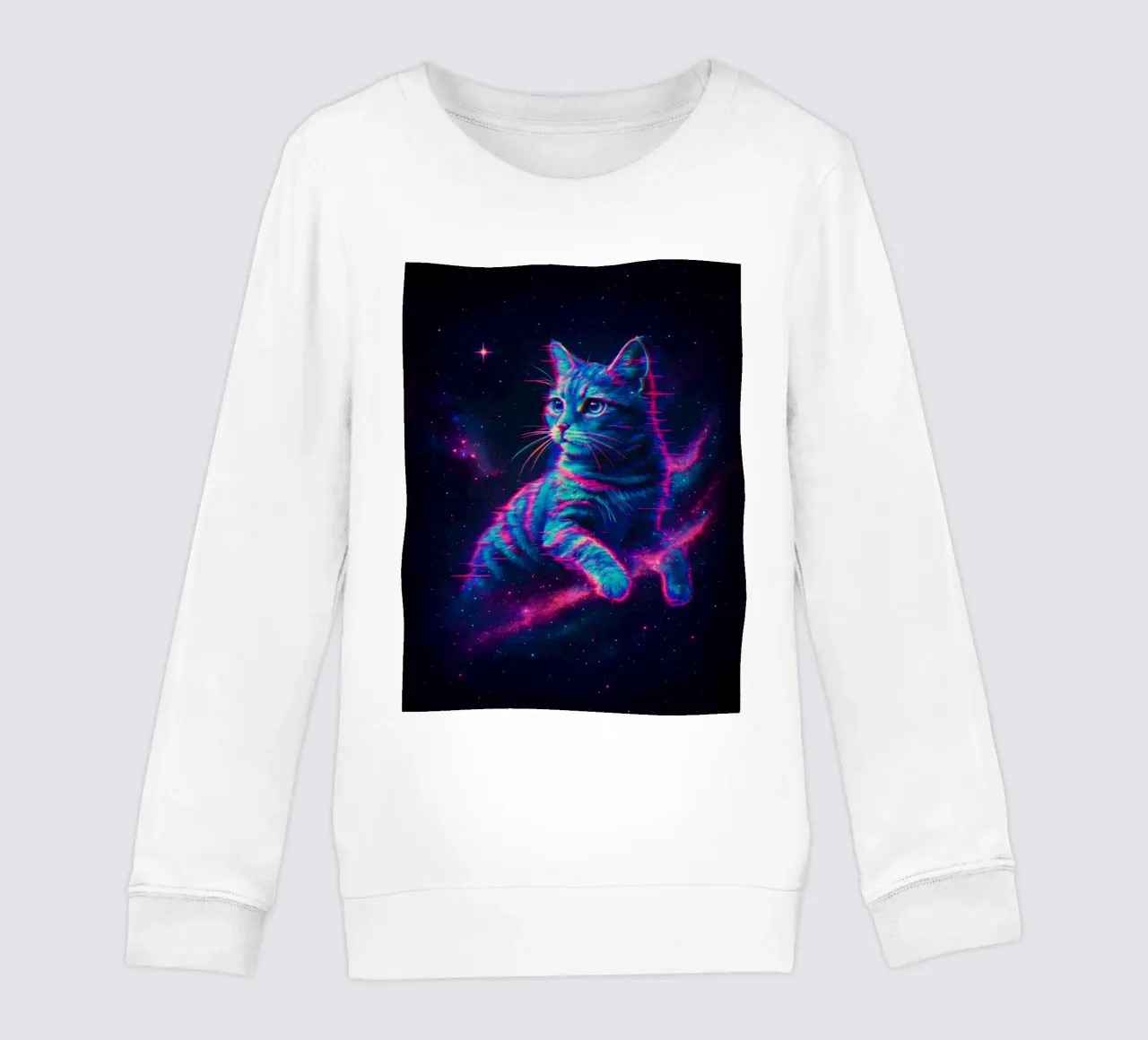 gatto cosmico felpa bambino da 🥝 KIWI STORE