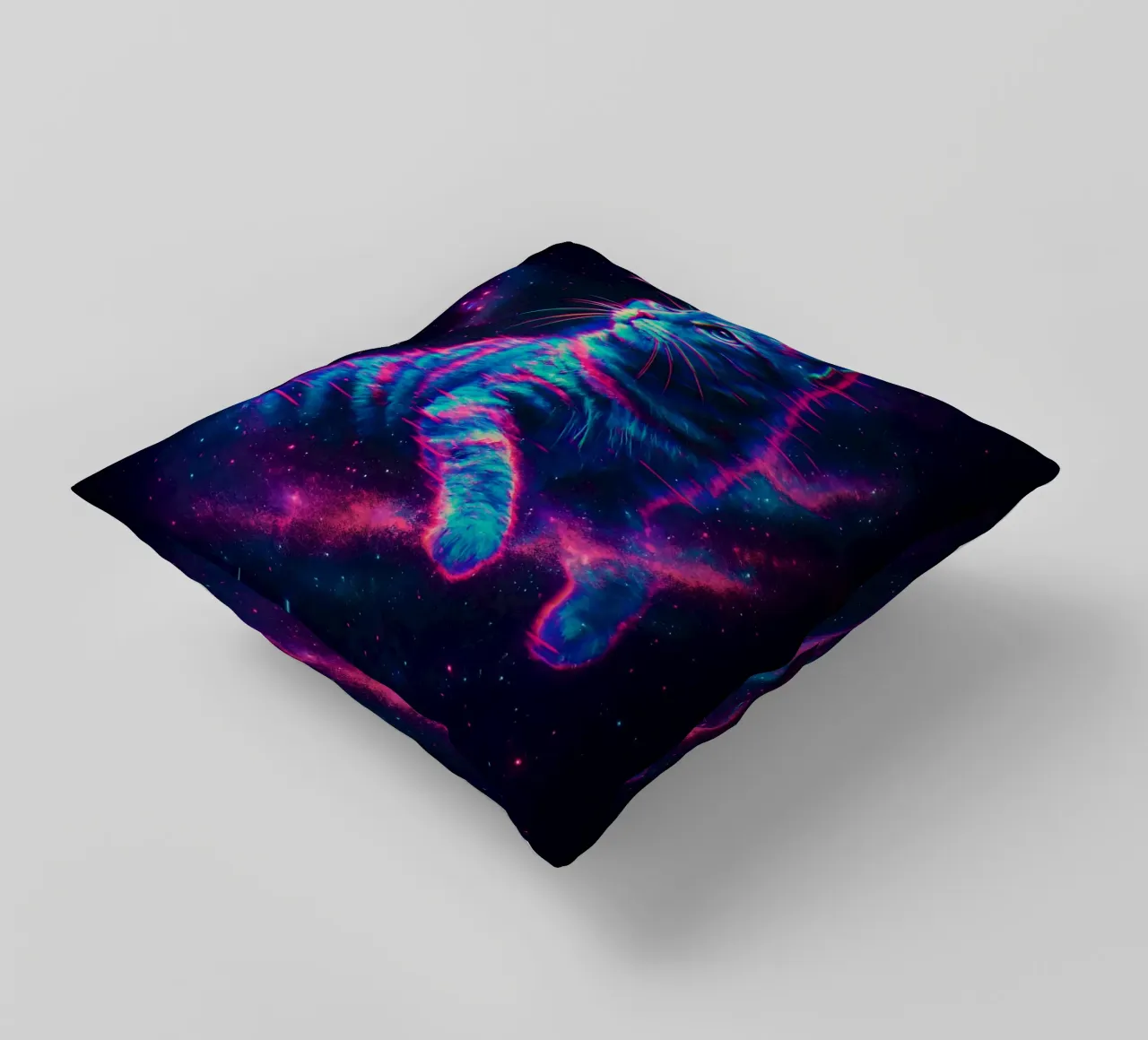 gatto cosmico cuscino da 🥝 KIWI STORE