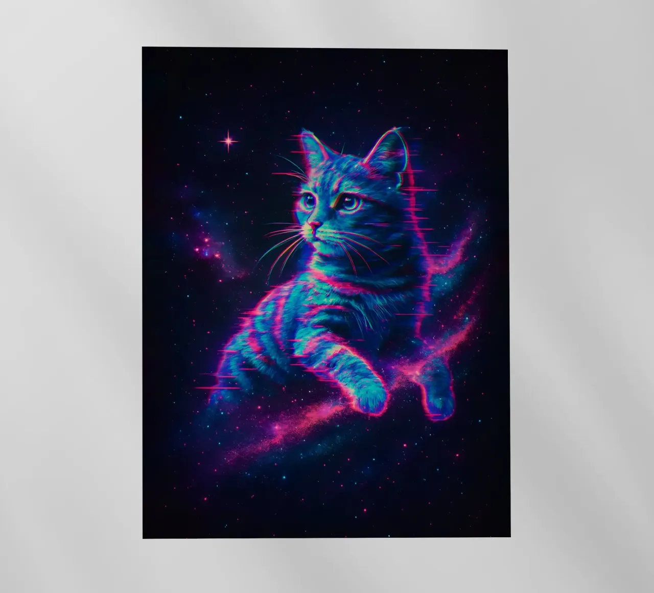 gatto cosmico pellicola backlit da 🥝 KIWI STORE