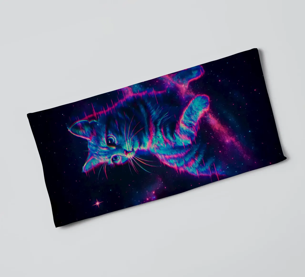 gatto cosmico asciugamano da bagno da 🥝 KIWI STORE
