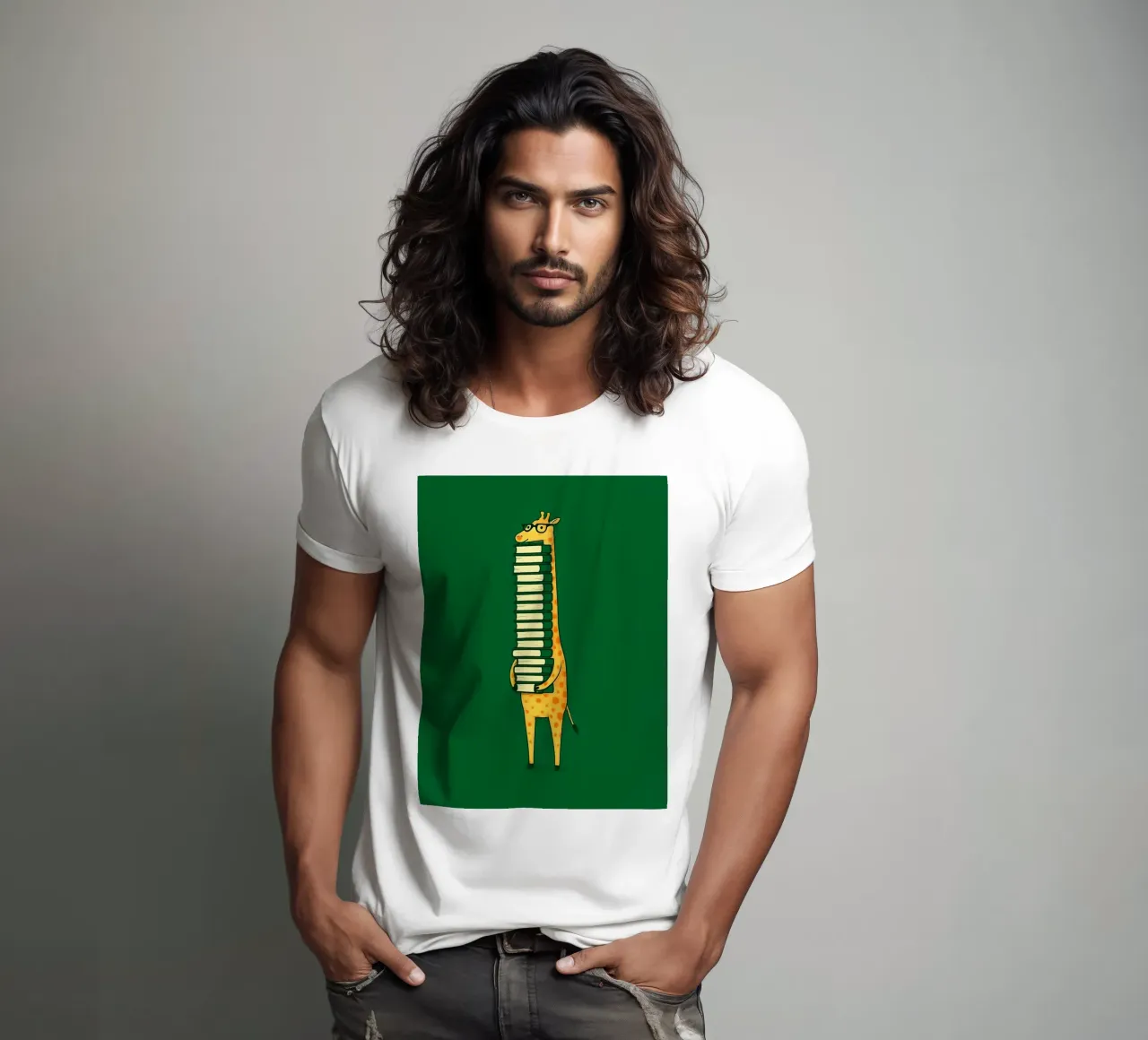 The cultured giraffe t-shirt by 🥝 KIWI STORE