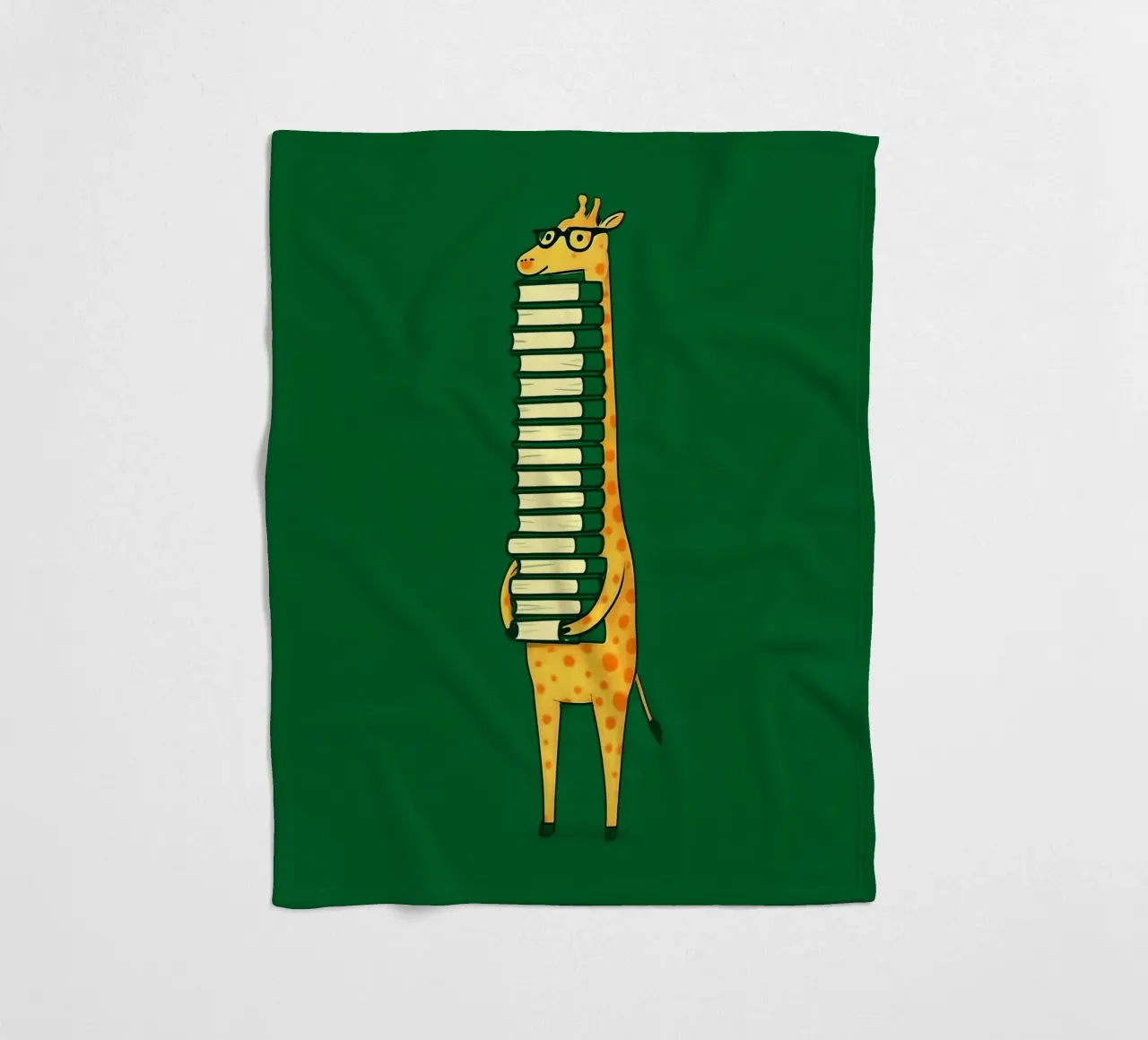 The cultured giraffe fleece blanket by 🥝 KIWI STORE