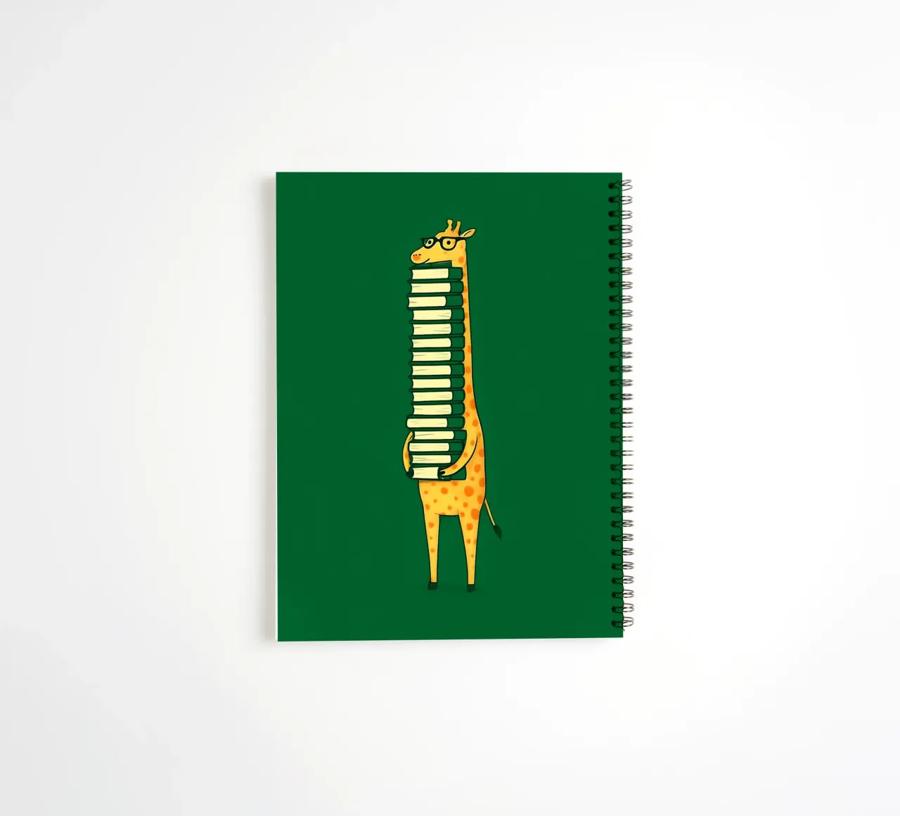 The cultured giraffe spiral notebook by 🥝 KIWI STORE