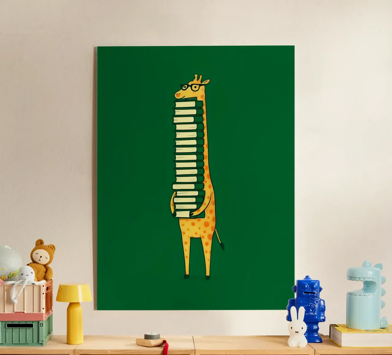 The cultured giraffe acrylic glass by 🥝 KIWI STORE