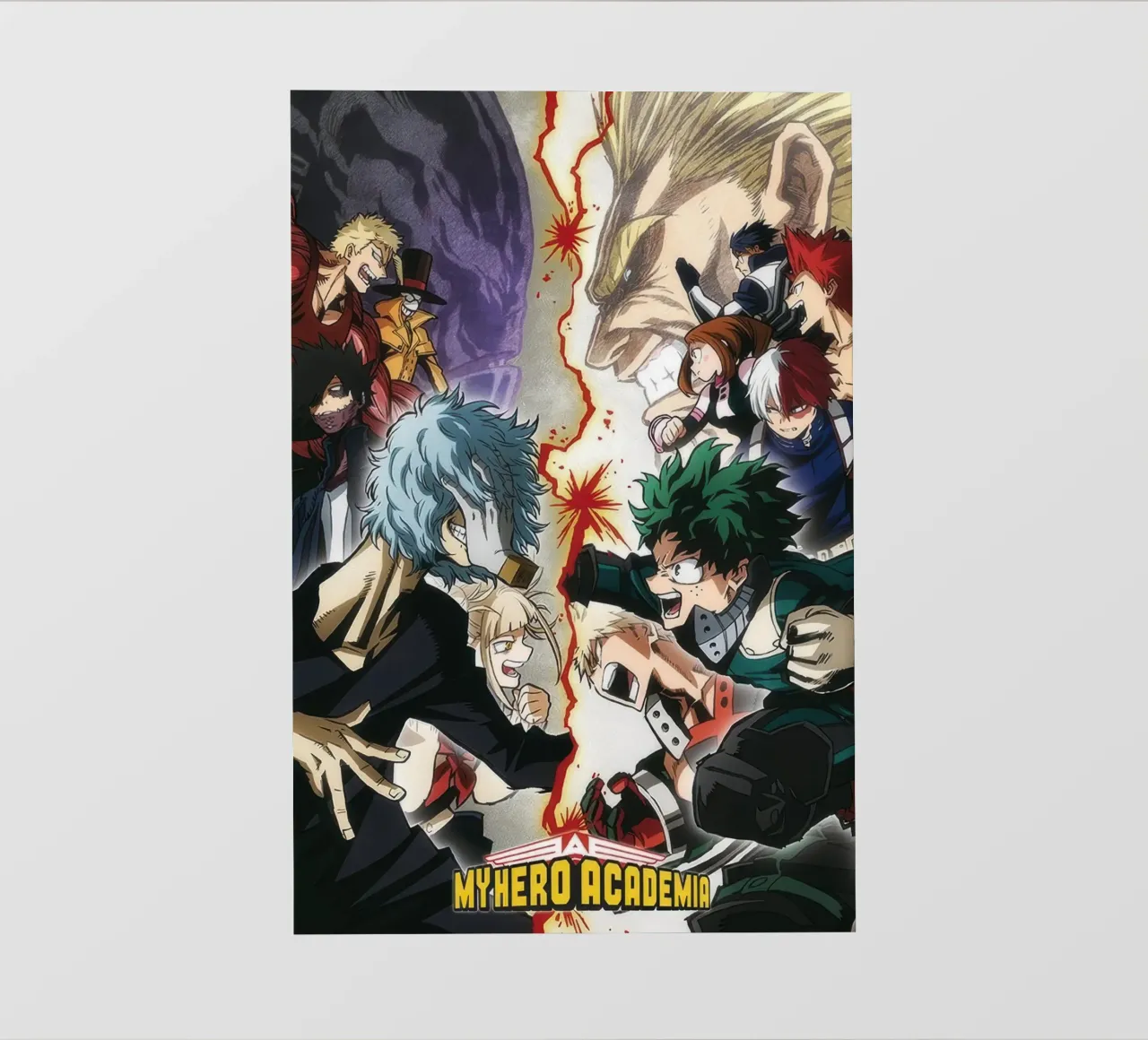 My Hero Academia - Eroi VS Cattivi pellicola backlit da NImenims