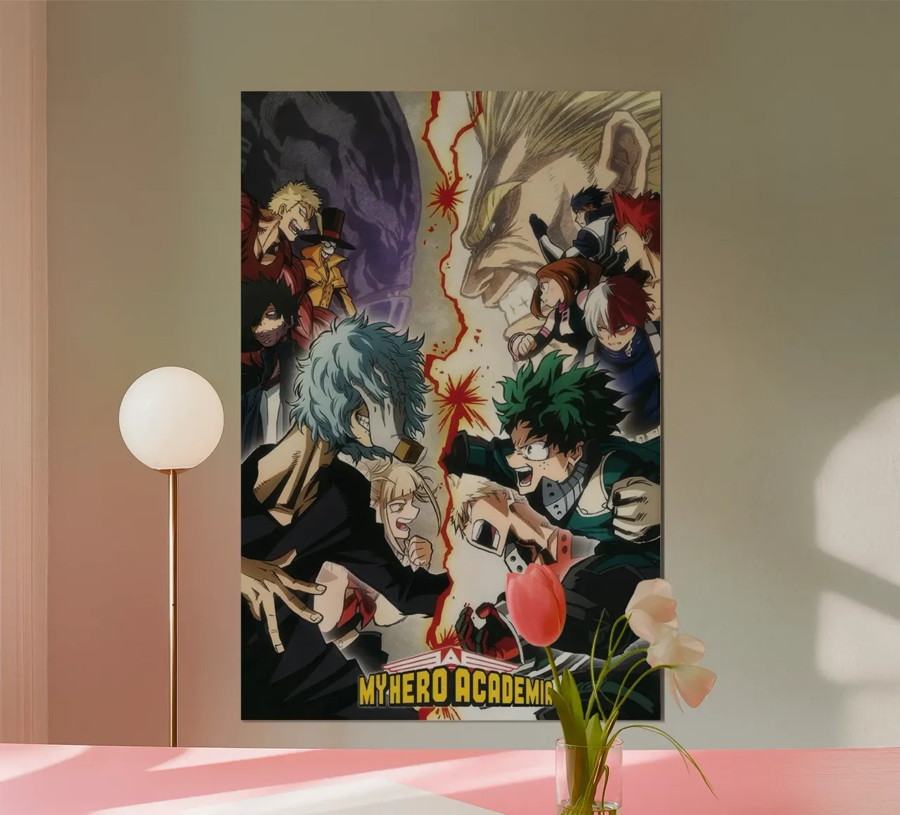 My Hero Academia - Eroi VS Cattivi poster da NImenims