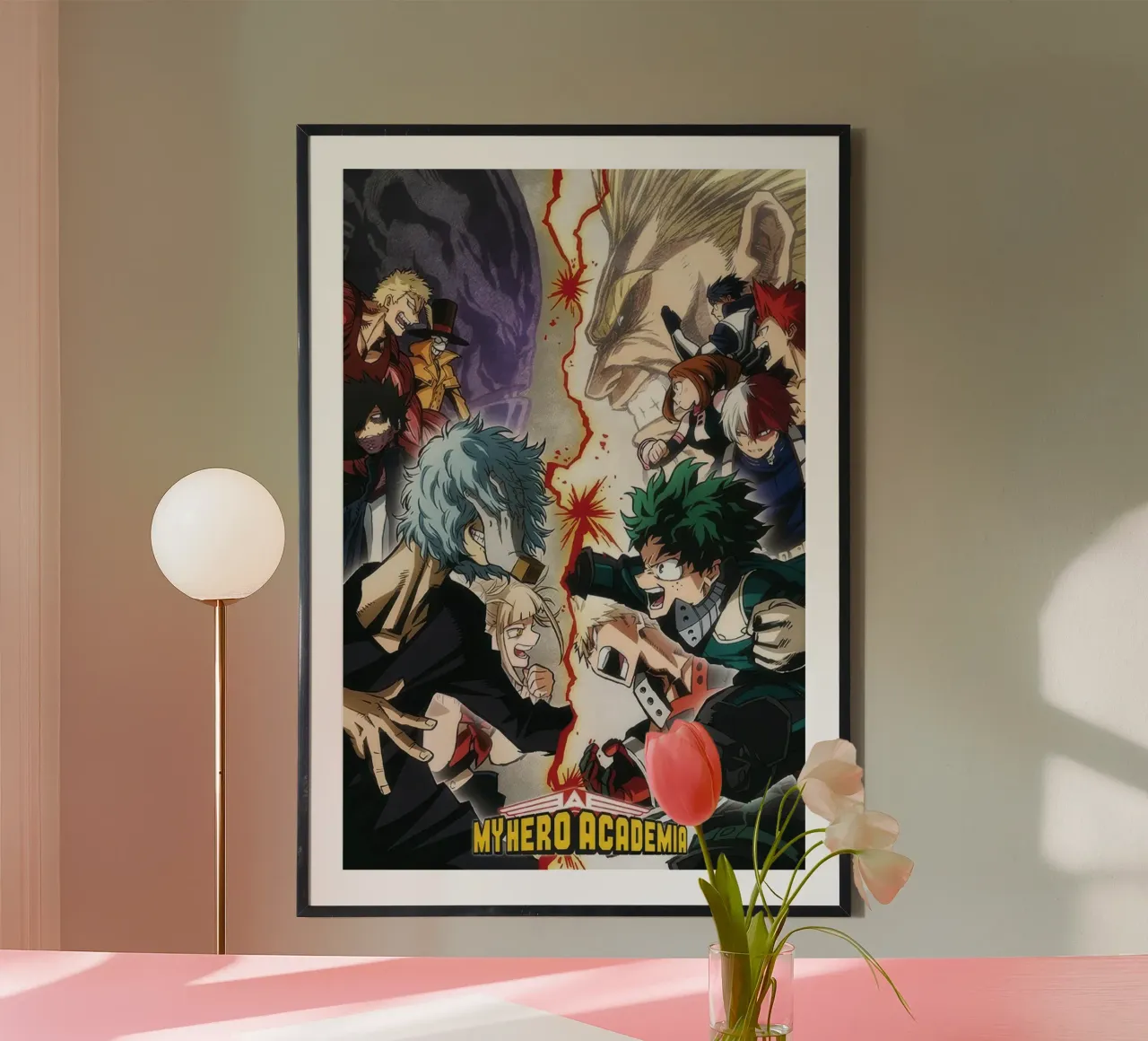 My Hero Academia - Eroi VS Cattivi poster da NImenims