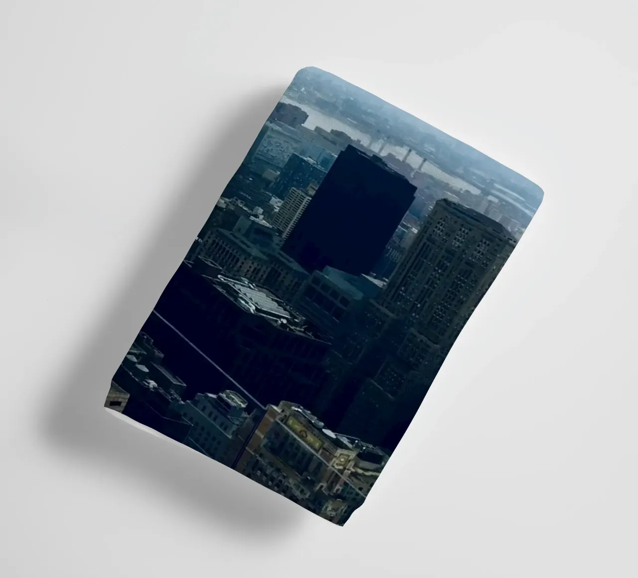 City in the clouds - New York asciugamano da bagno da Löwenzahntiger