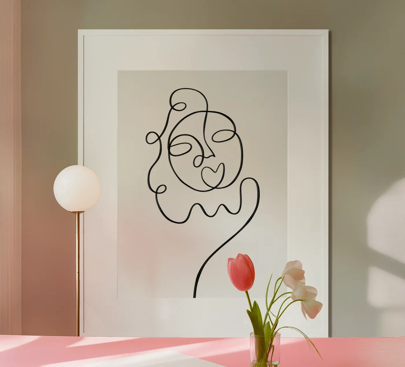 Her Poster von Shatha Al Dafai