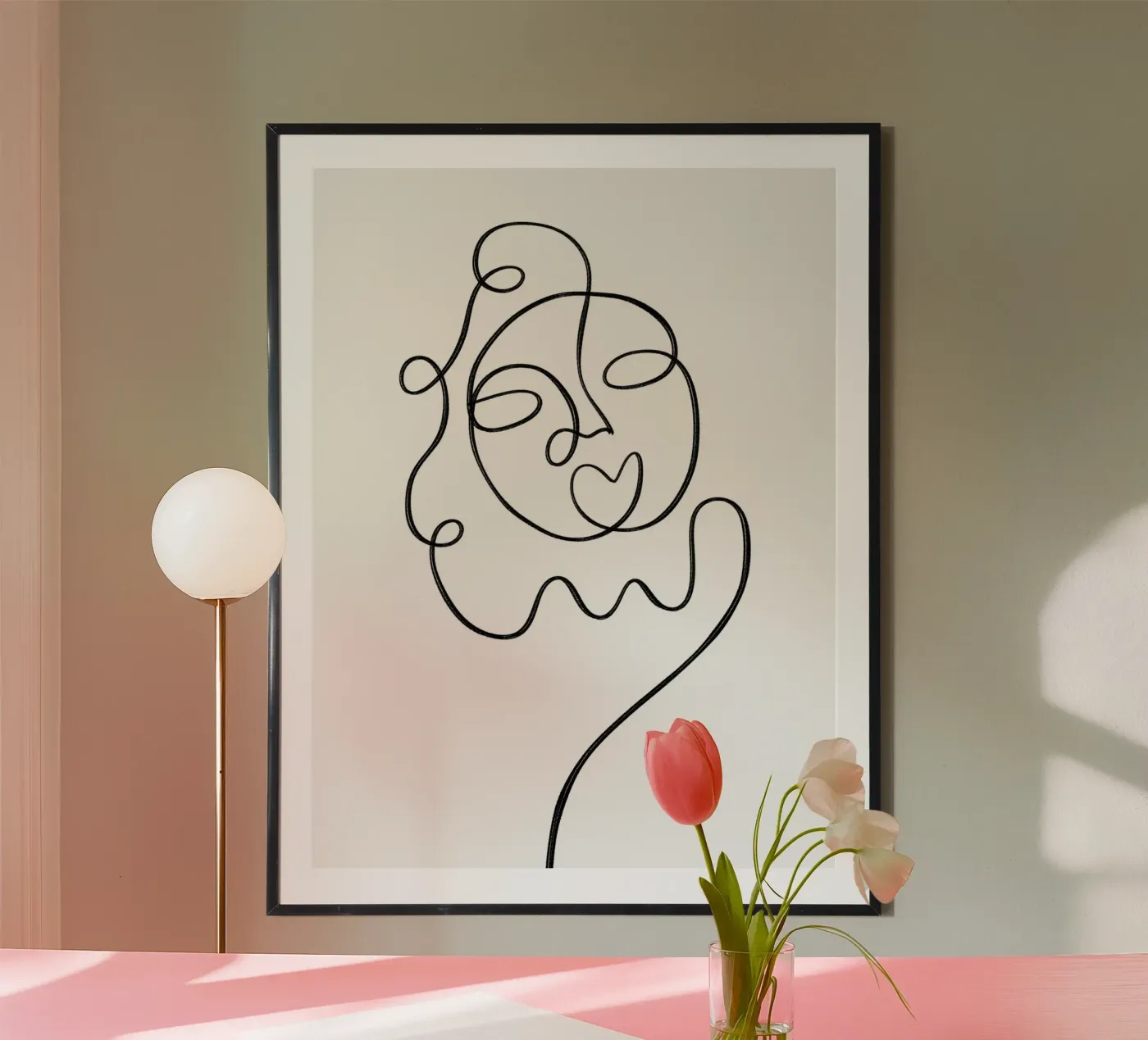 Her Poster von Shatha Al Dafai