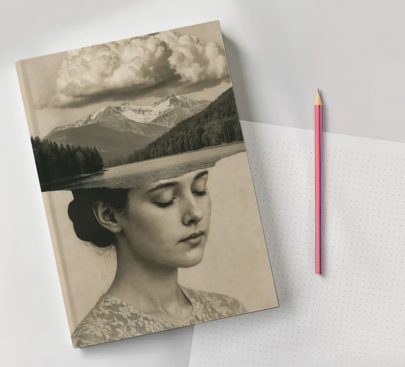 Head Space Notizbuch von treechild