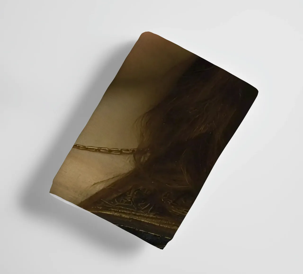 Giovane donna in stile artistico classico Espressione morbida asciugamano da bagno da DesignDoodle