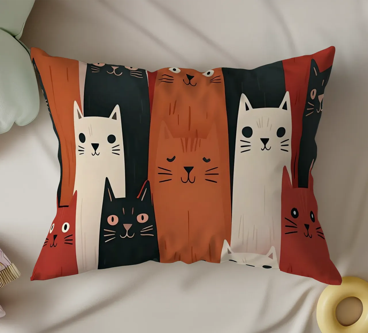 La banda dei gatti cuscino da 🥝 KIWI STORE