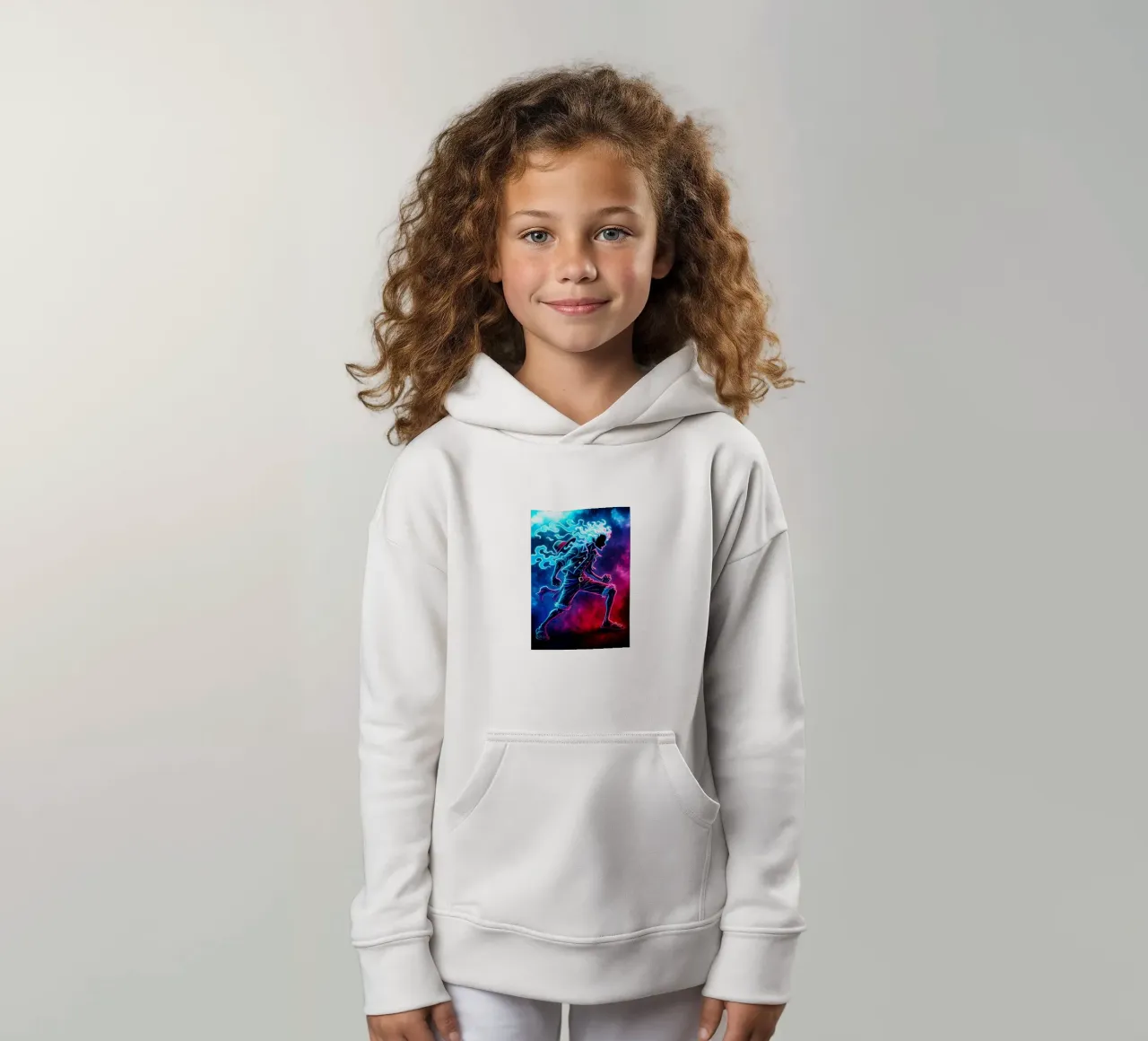 Soul Of One piece Monkey D. Luffy felpa bambino con cappuccio da DGSoulheroes