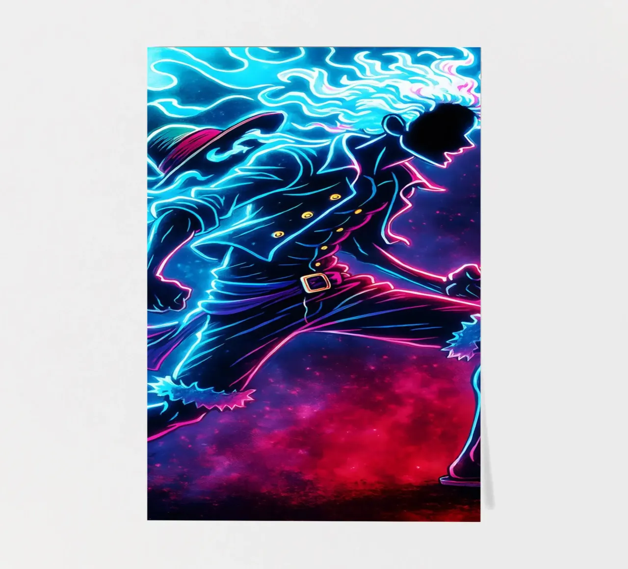 Soul Of One piece Monkey D. Luffy Stickerbogen von DGSoulheroes