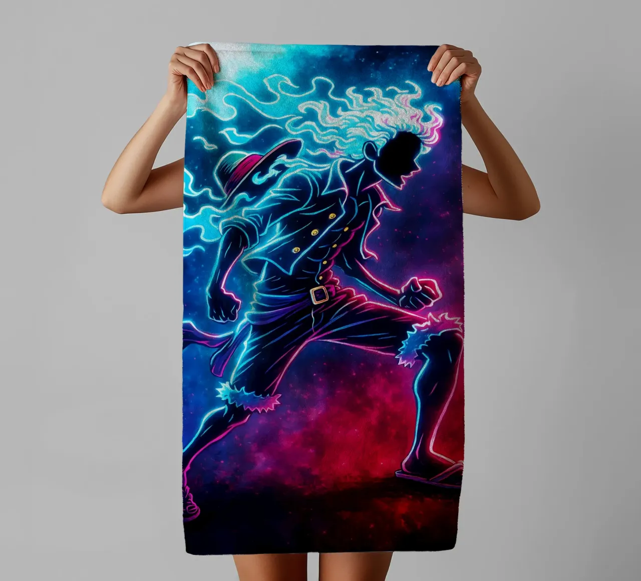 Soul Of One piece Monkey D. Luffy asciugamano da bagno da DGSoulheroes