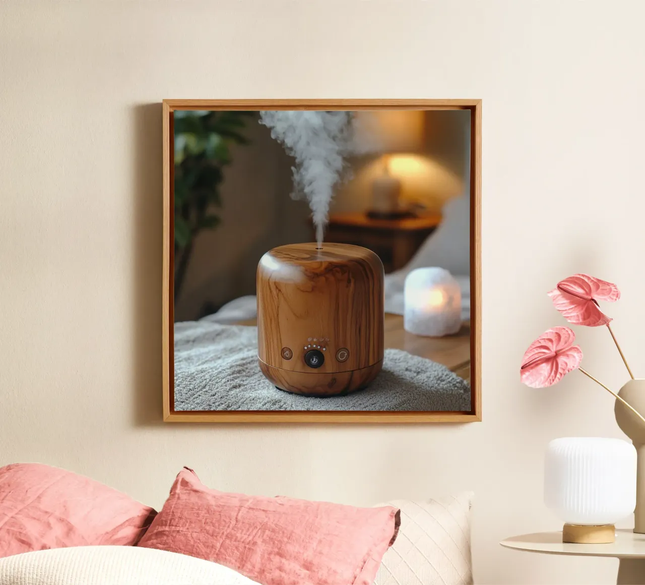 Flusso di aromi tela con Cornice a cassetta da StillVibe Home
