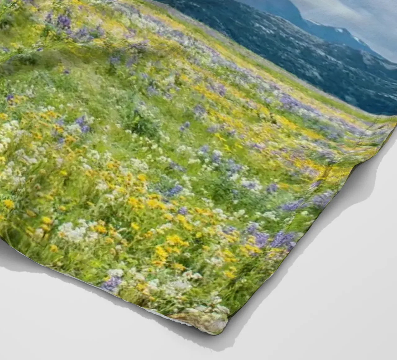 grass nature vegetation fleece blanket by animal story home