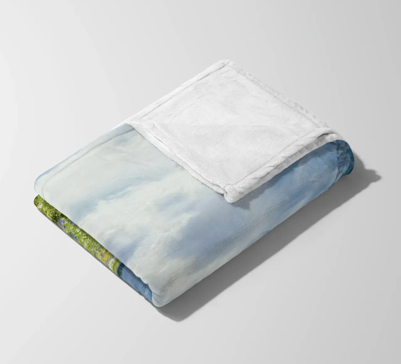 grass nature vegetation fleece blanket by animal story home