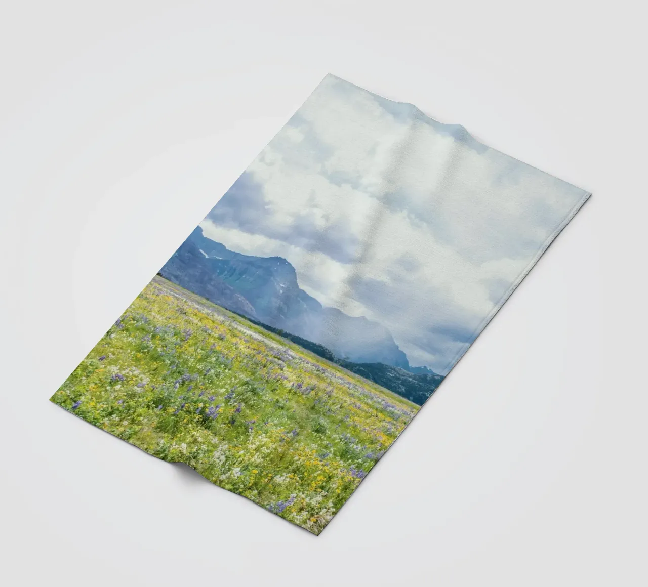 grass nature vegetation fleece blanket by animal story home